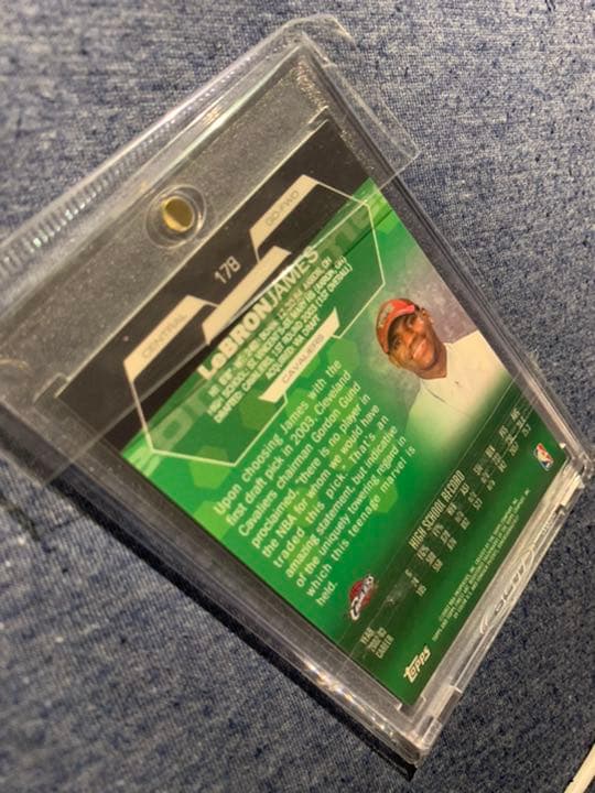 激レア Topps Finest Lebron James RC ルーキー　貴重