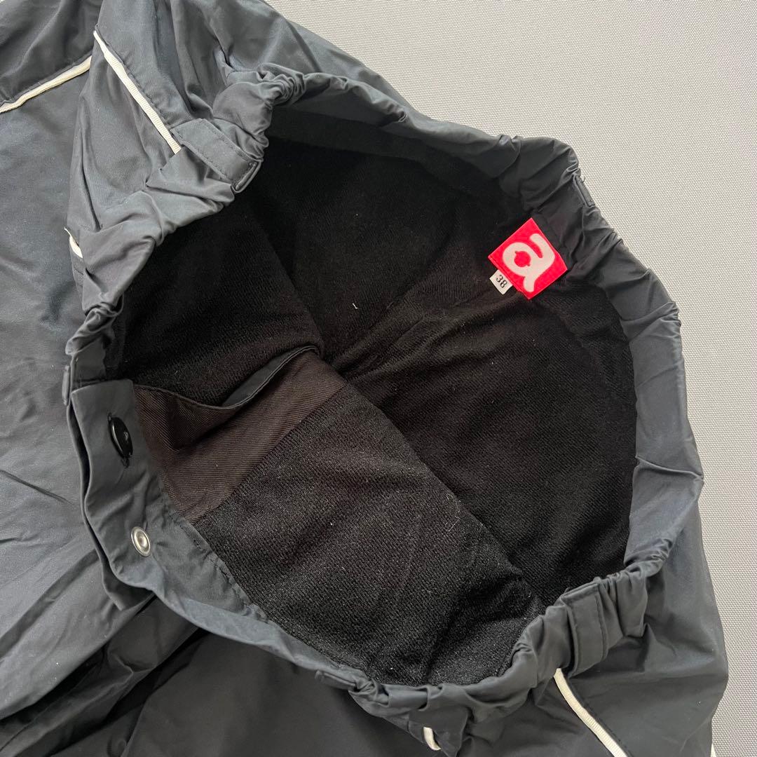 archivio アルチビオ　ナイロンパンツ　蓄熱　防風　防寒　レディース　黒