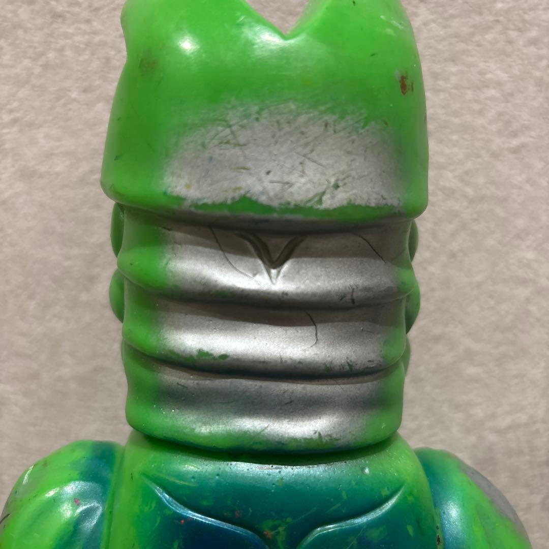 ジャイアントバルタン星人　ブルマァク　ソフビ　約37cm