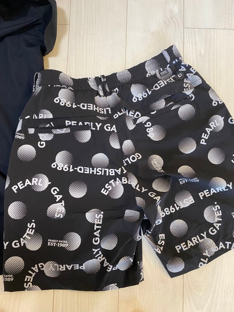 PEARLY GATES ポロシャツとショートパンツセット