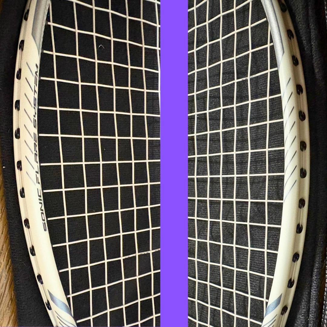 ナノフレアネクステージ　4U5　中級者向けラケット（ガット張上げ済）