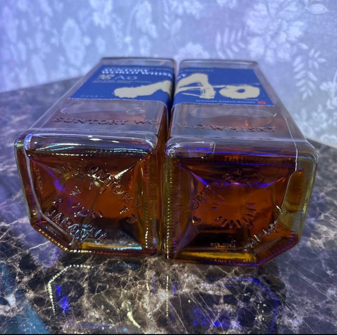 【新品】サントリー碧Ao（あお）ワールドウイスキー700ml専用箱なし×2本