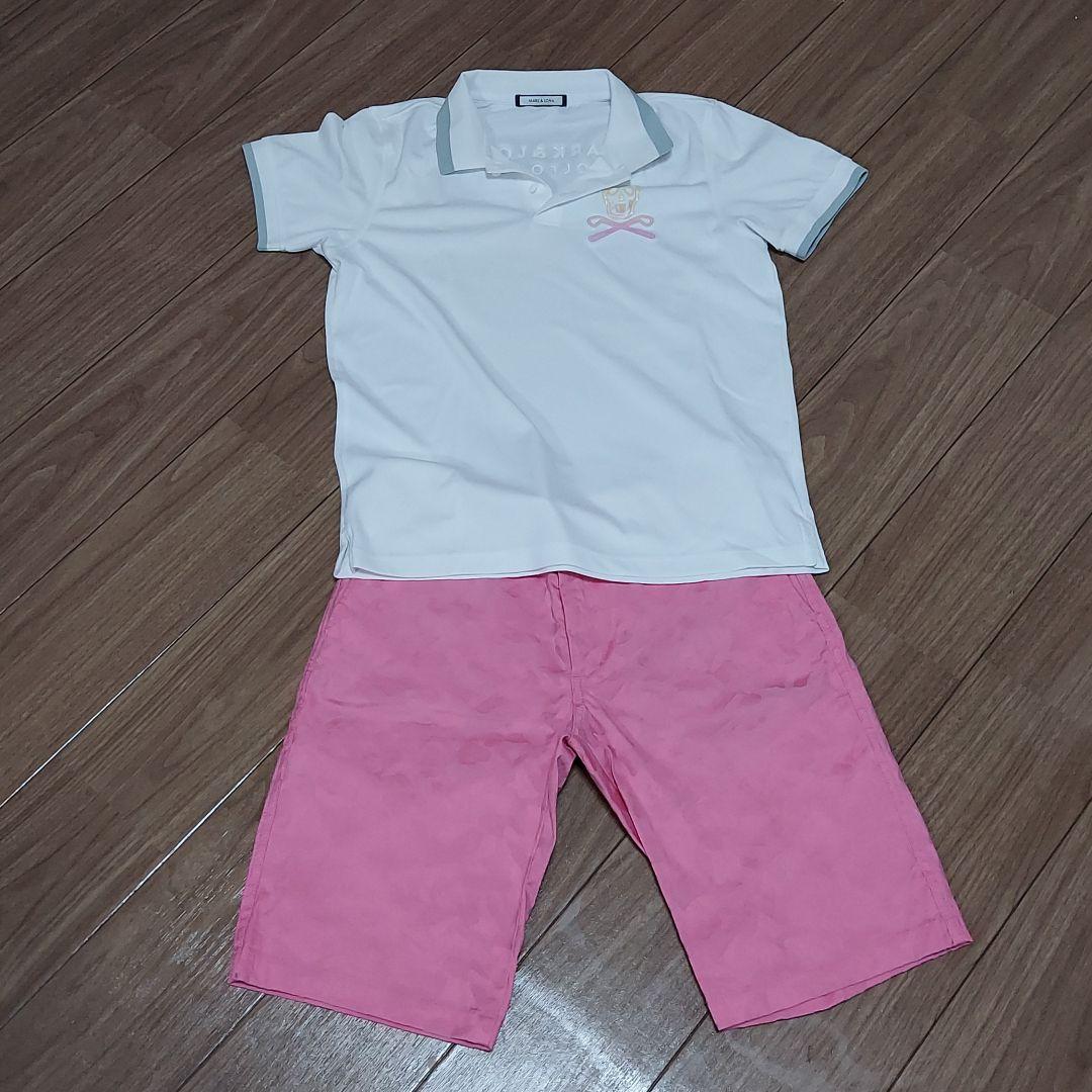 マークアンドロナ　ポロシャツ&パンツセット