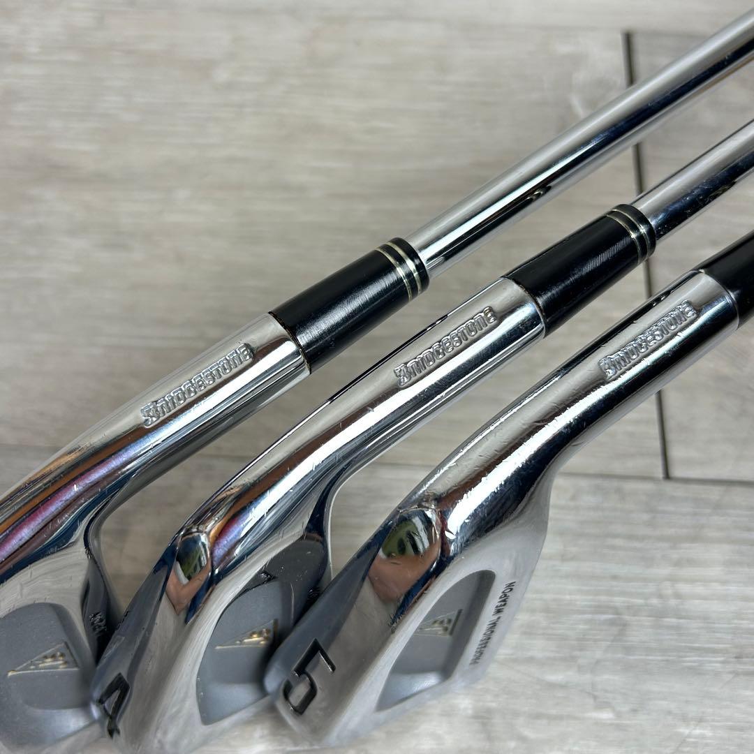 【希少】ブリヂストンJ's 3.4.5番 Flex R ジャンボ尾崎