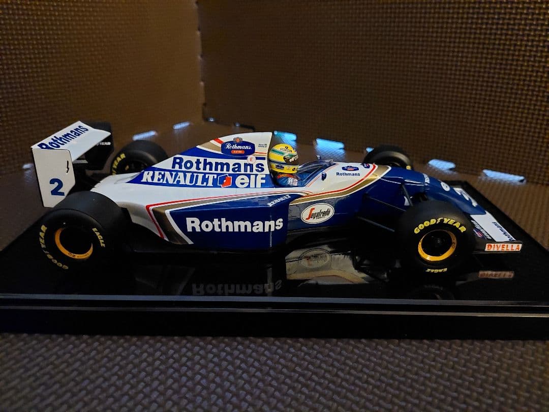 市村利行です。他の方は遠慮下さい FW16 A.セナ Rothmansロゴ