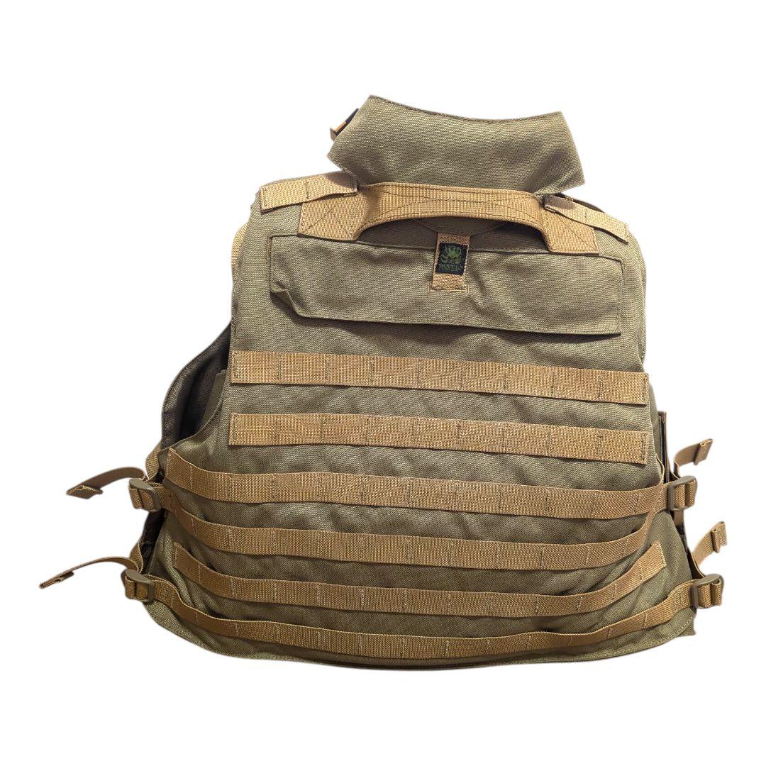 【希少品】PANTAC CORDURA タクティカルベスト 防弾プレート付き