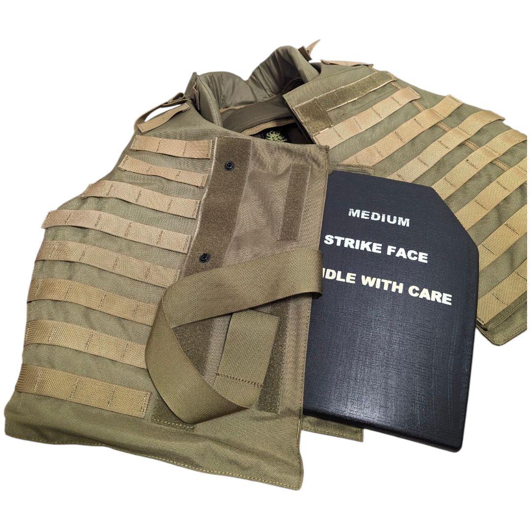 【希少品】PANTAC CORDURA タクティカルベスト 防弾プレート付き