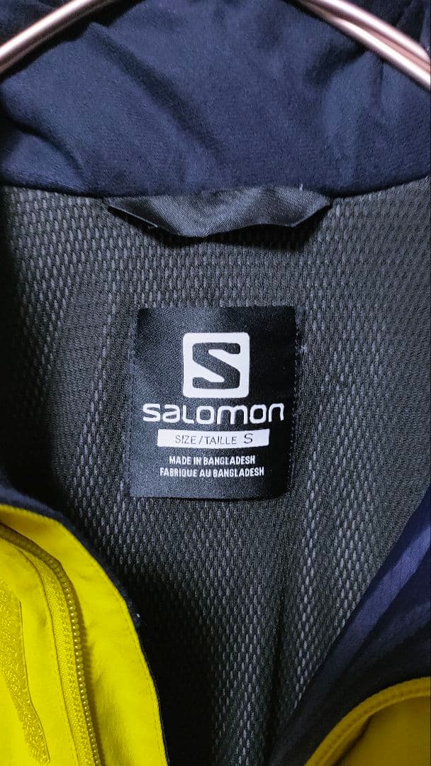 《サロモン SALOMON》スキーウェア 中綿 保温 雪山 ジャケット