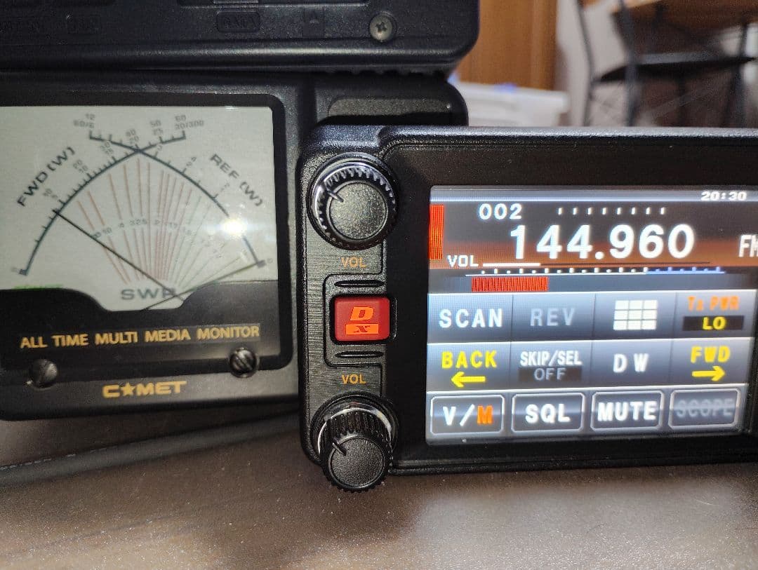 ヤエスムセン　YAESU FTM-400XDH 　50w　完動品　生産終了品