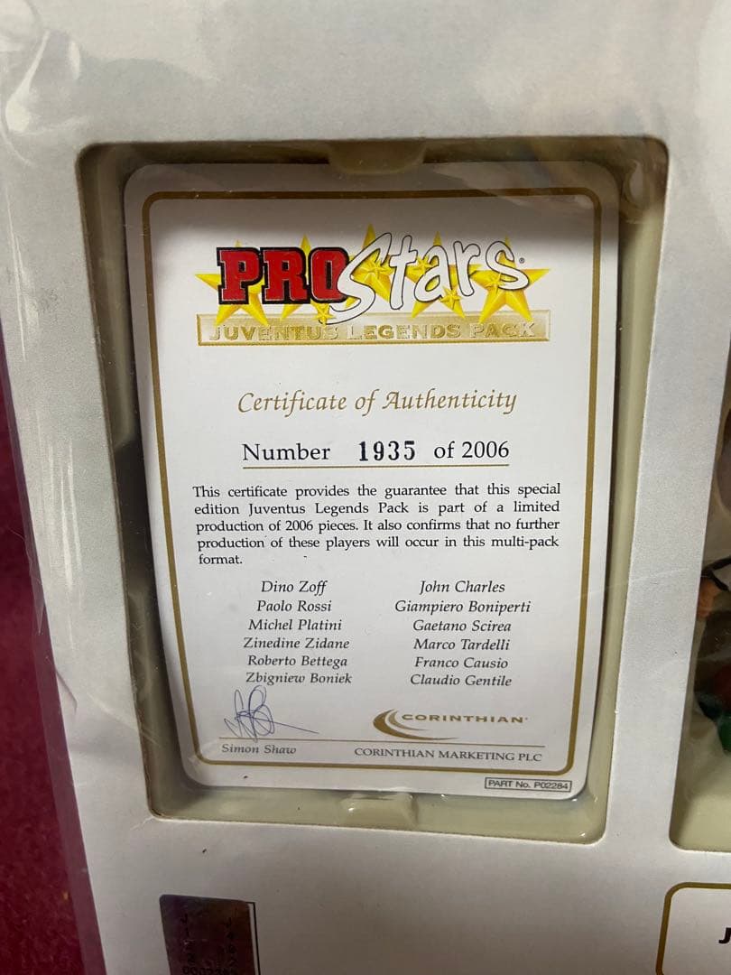 ProStars Juventus Legends 12 ユベントス　フィギュア