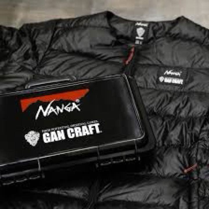 GANCRAFT x NANGA INNER DOWN JACKET【BLACK