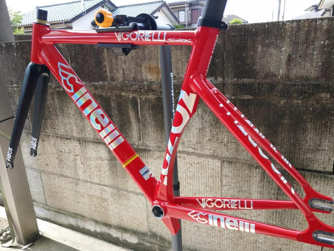 【9/30まで】Cinelli Vigorelli Shark フレームセット