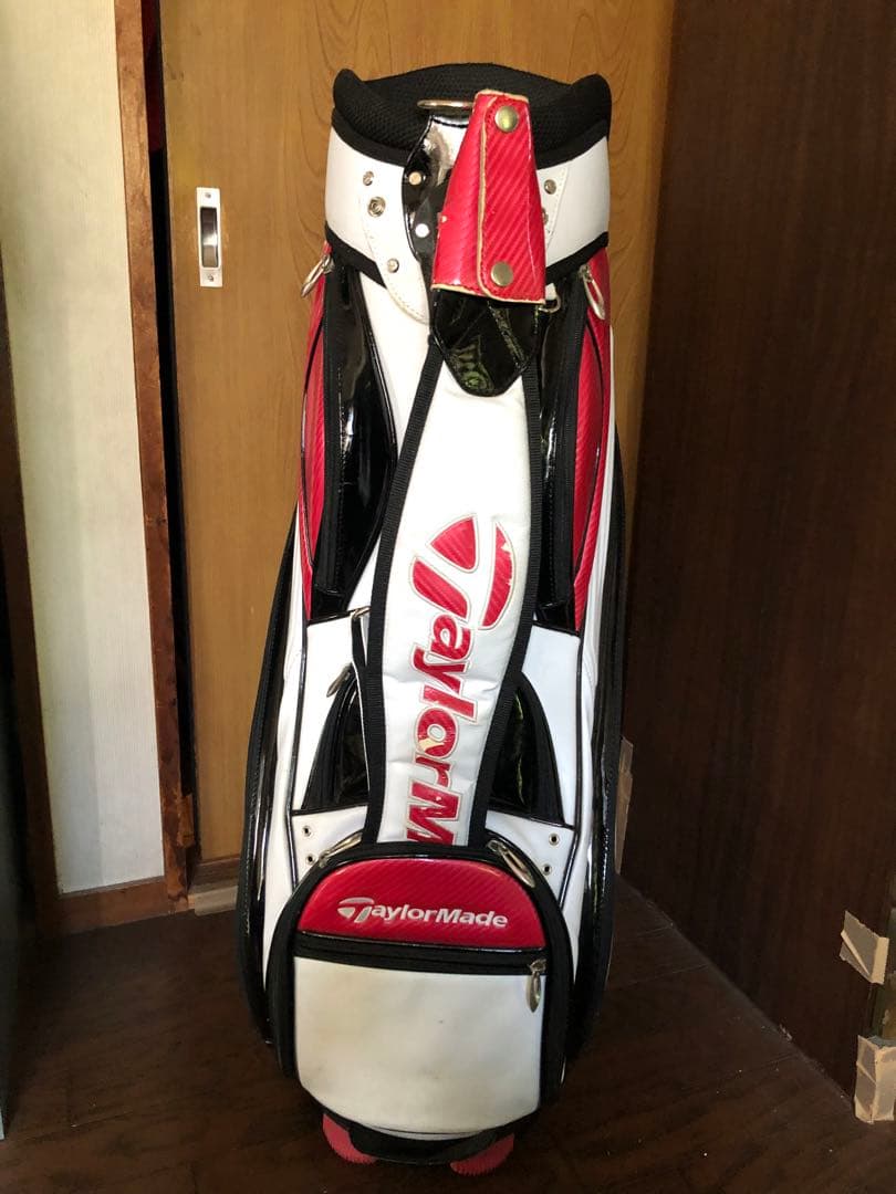TaylorMade キャディバッグ ホワイト/レッド値下げしましました。