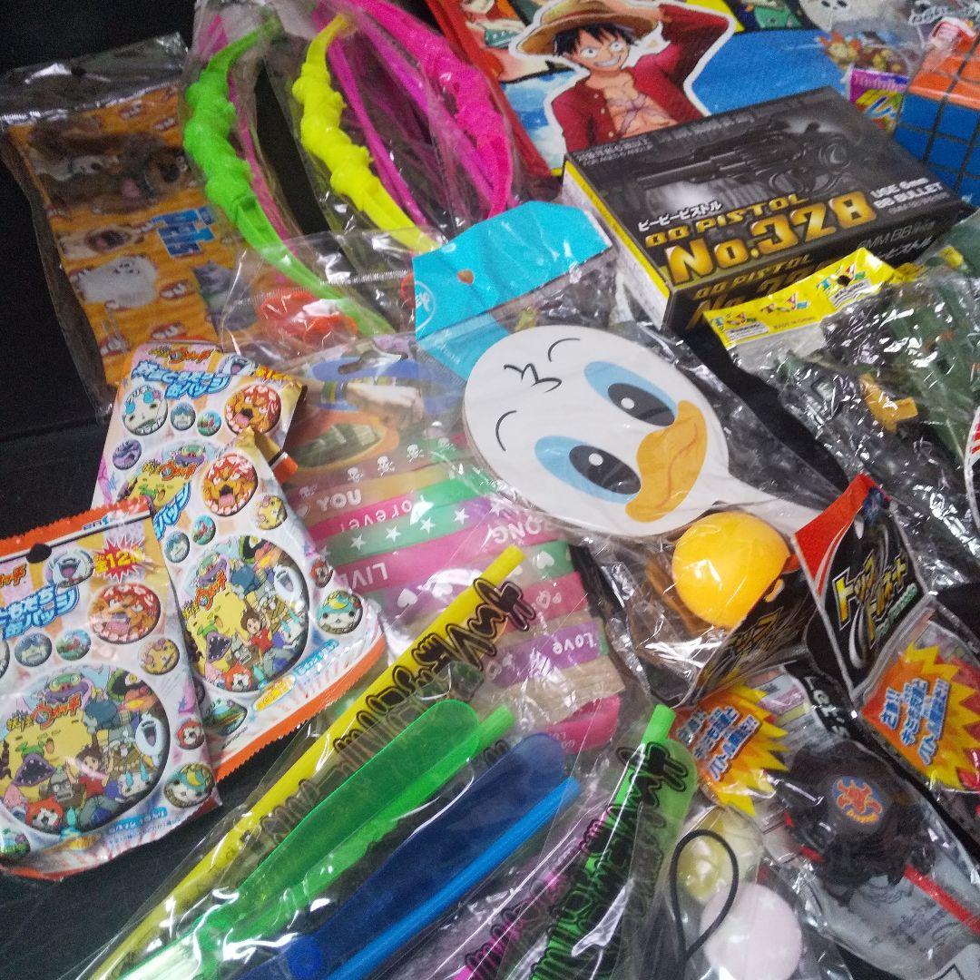 おもちゃ８１点セット カミワザクラッシュ　キャラ雑貨バチ魂バット　縁日まとめ　⑥