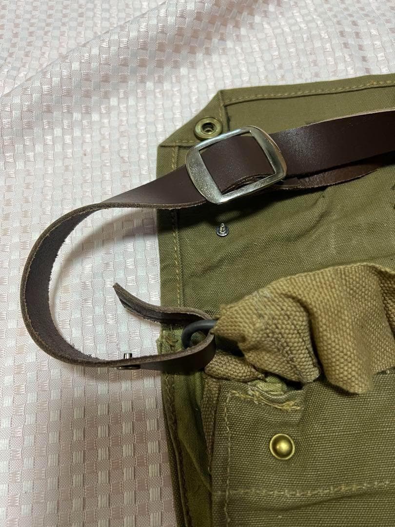 イギリス軍 ガスマスクバッグMk.Ⅶ ストラップ ブラック