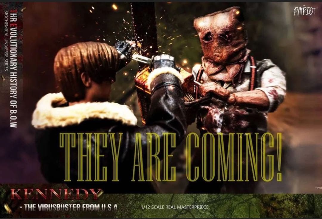 Patriotstudio 1/12 ケネディ レオン バイオハザード re4
