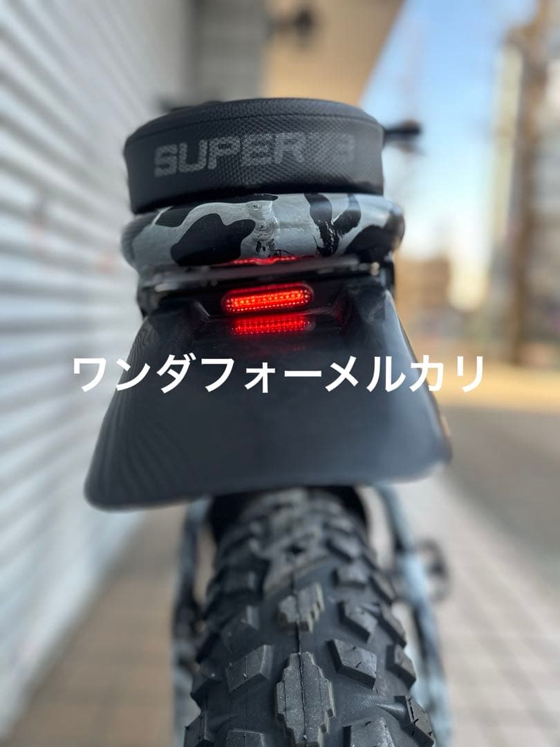 Super73-RX迷彩台湾モデル車番ありトルクセンサー合法仕様、ウォーキングX