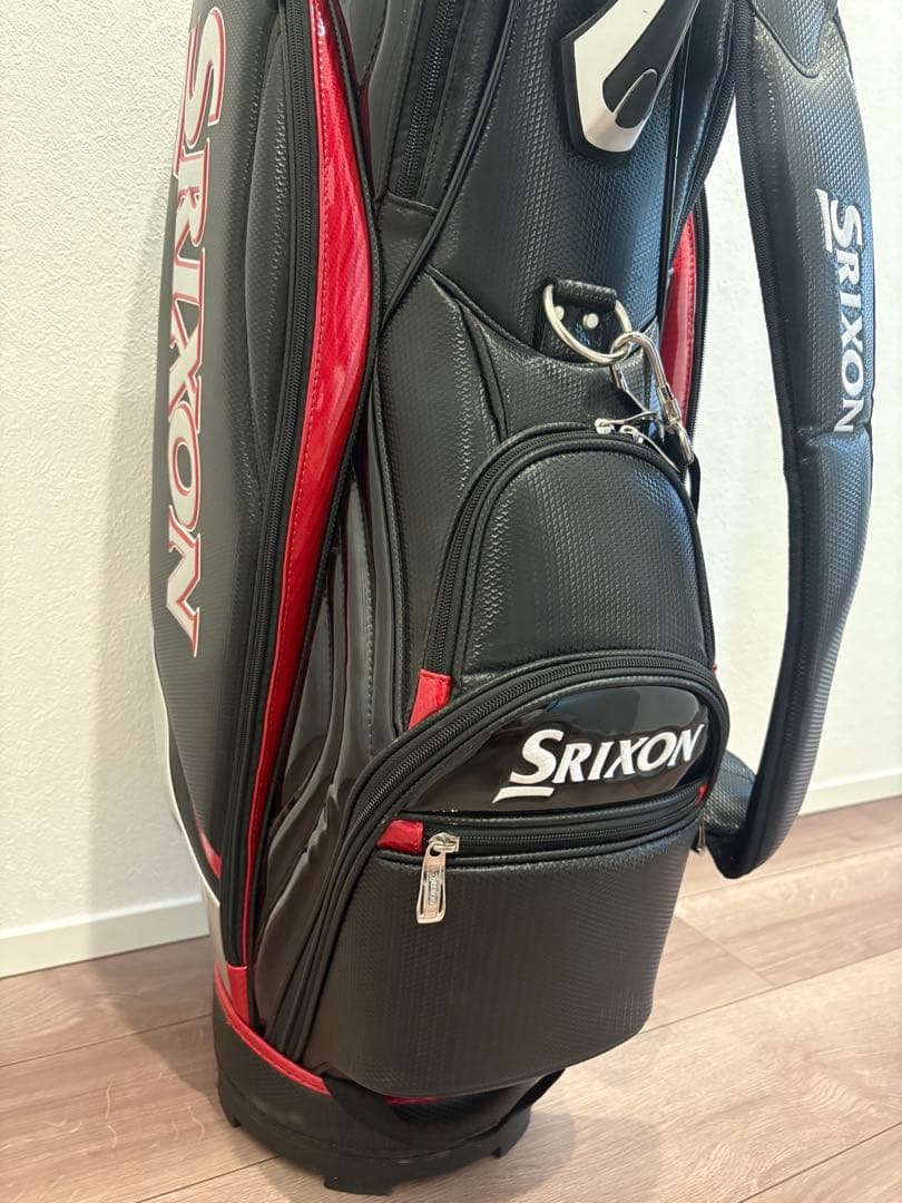 Srixon スリクソン キャディバッグ ブラック/レッド