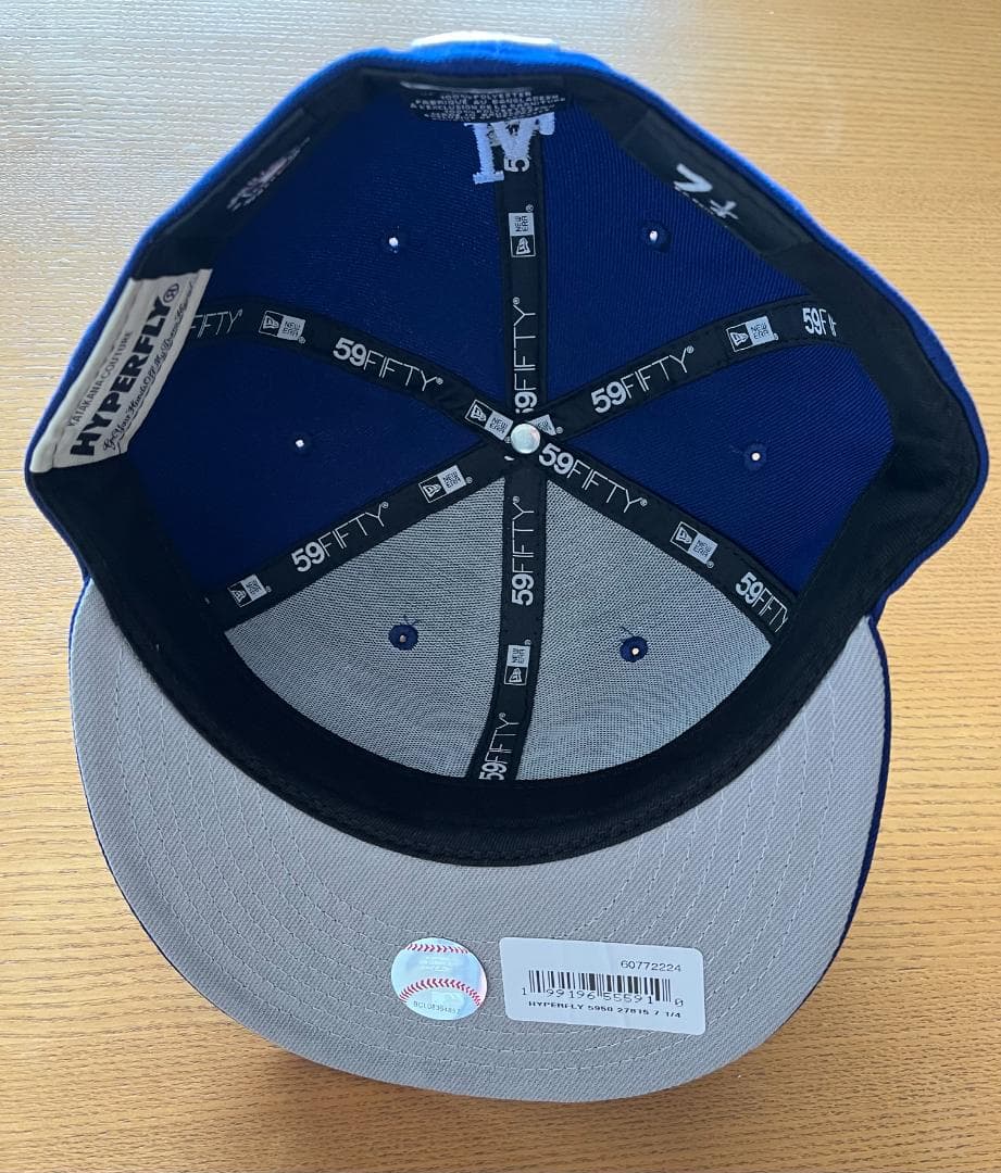 新品 正規品 New Era 59FIFTY ドージャズ キャップ 7 1/4