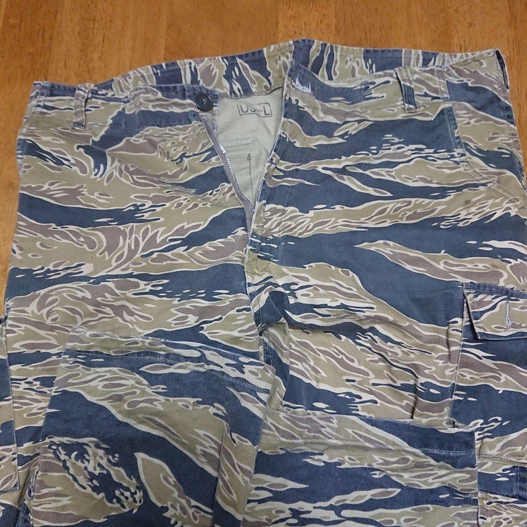 タイガーストライプ迷彩服上下セット