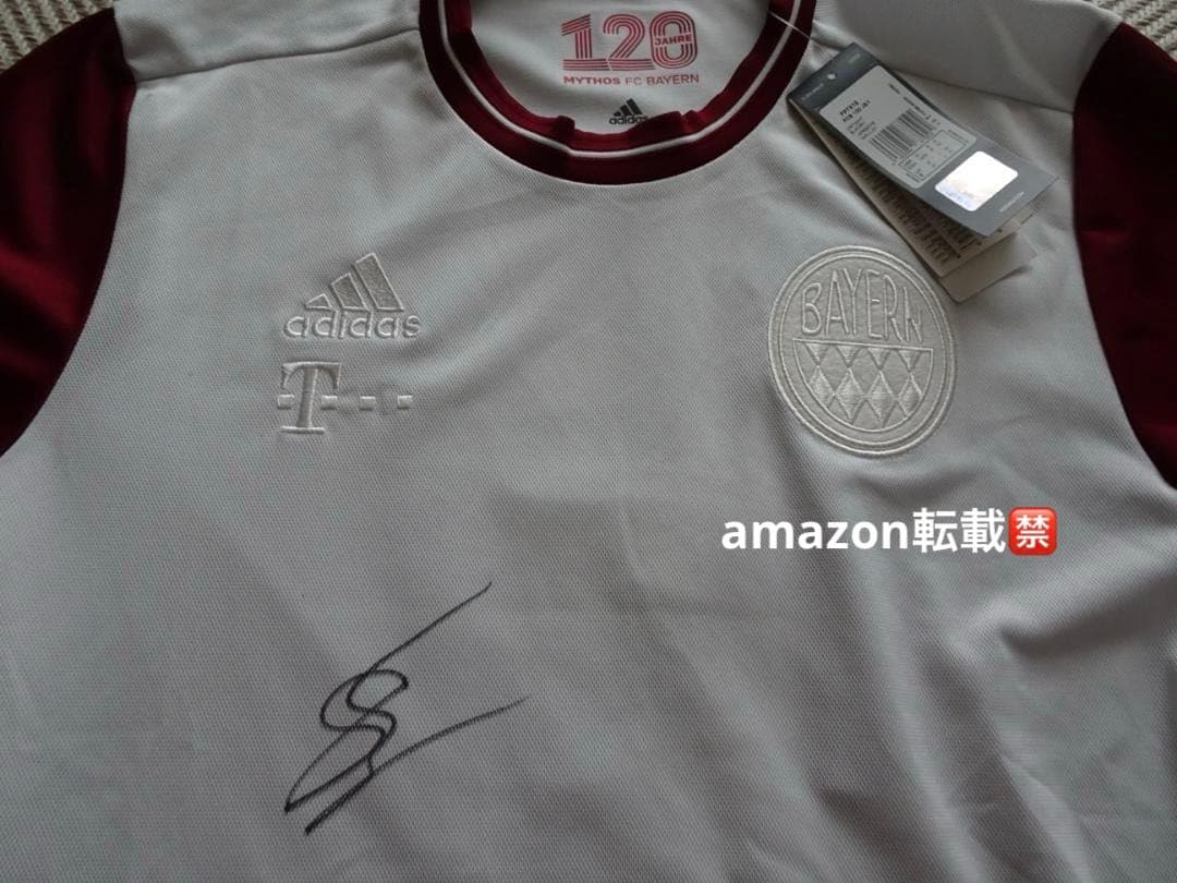 正規品 ニャブリ デイヴィス 直筆サイン バイエルン 120周年記念ユニフォーム