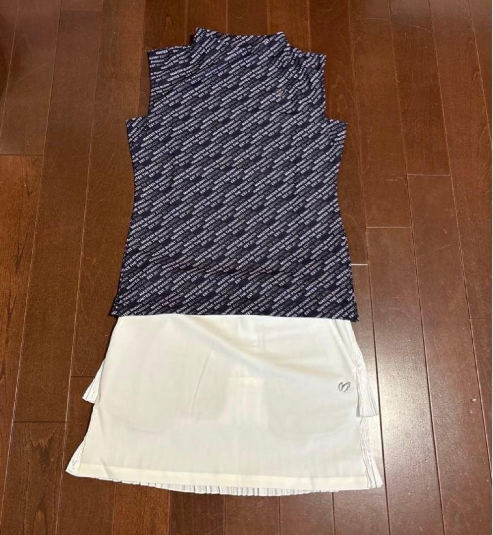 マスターバニー鹿の子MBEロゴモックネックシャツサイズ1