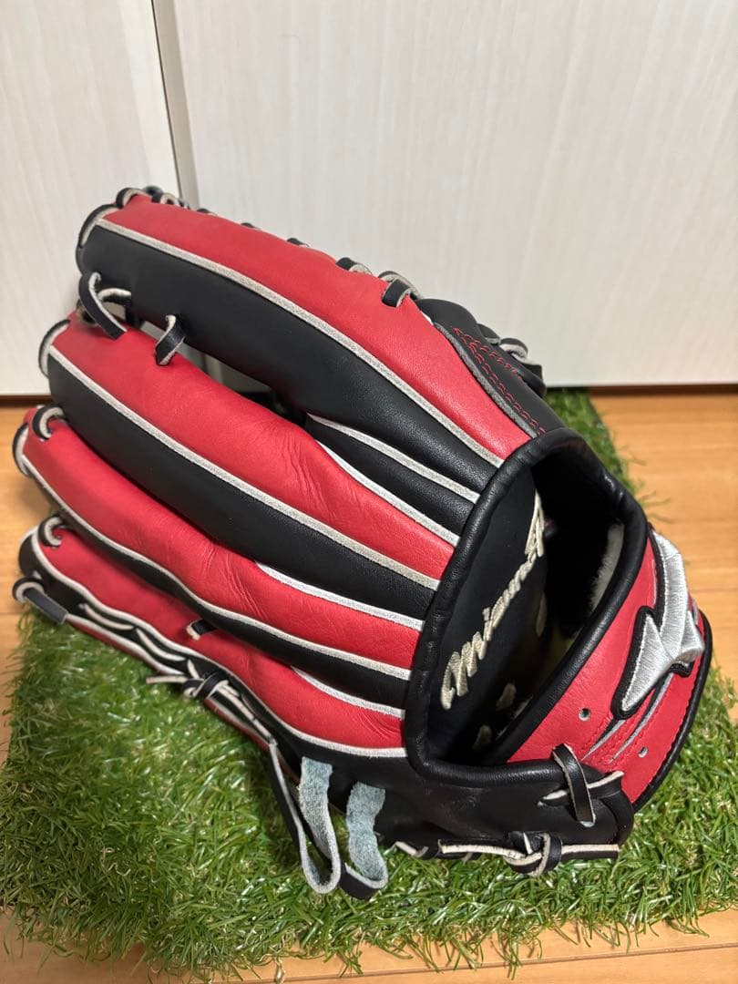 日本製　波賀ジャパン　イチローモデル　プラチナロゴ　ミズノプロ 外野手