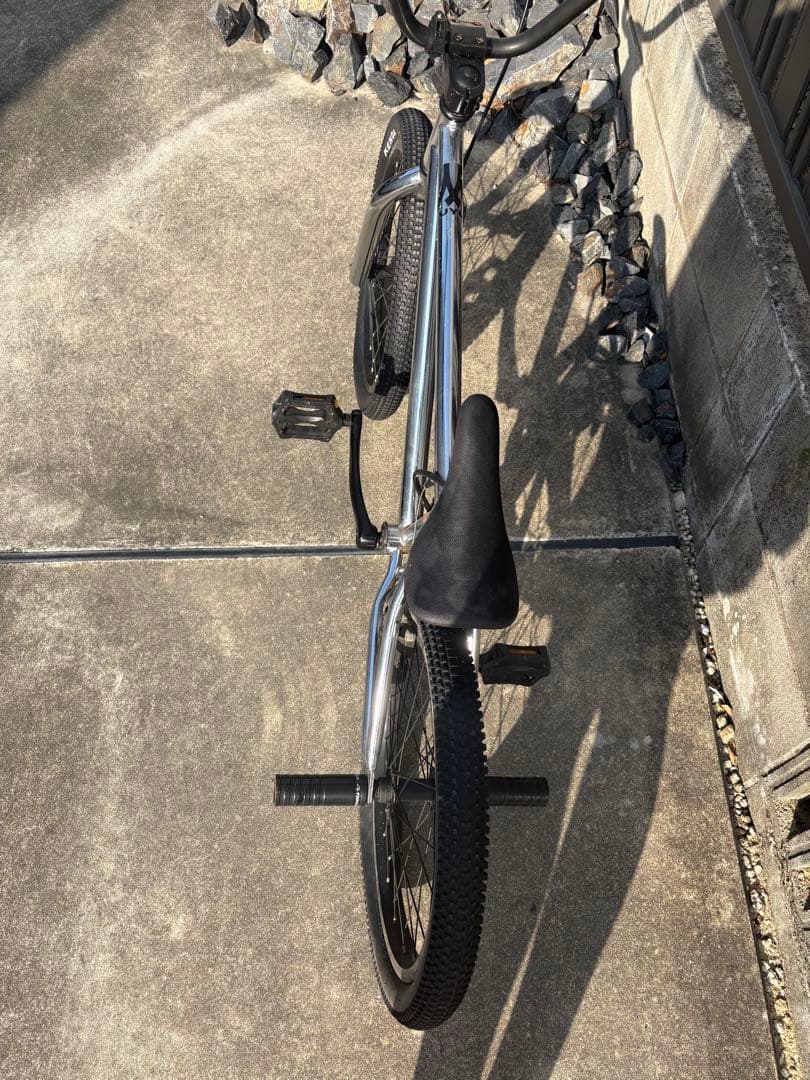 JYU BMX 自転車 シルバー 20インチ
