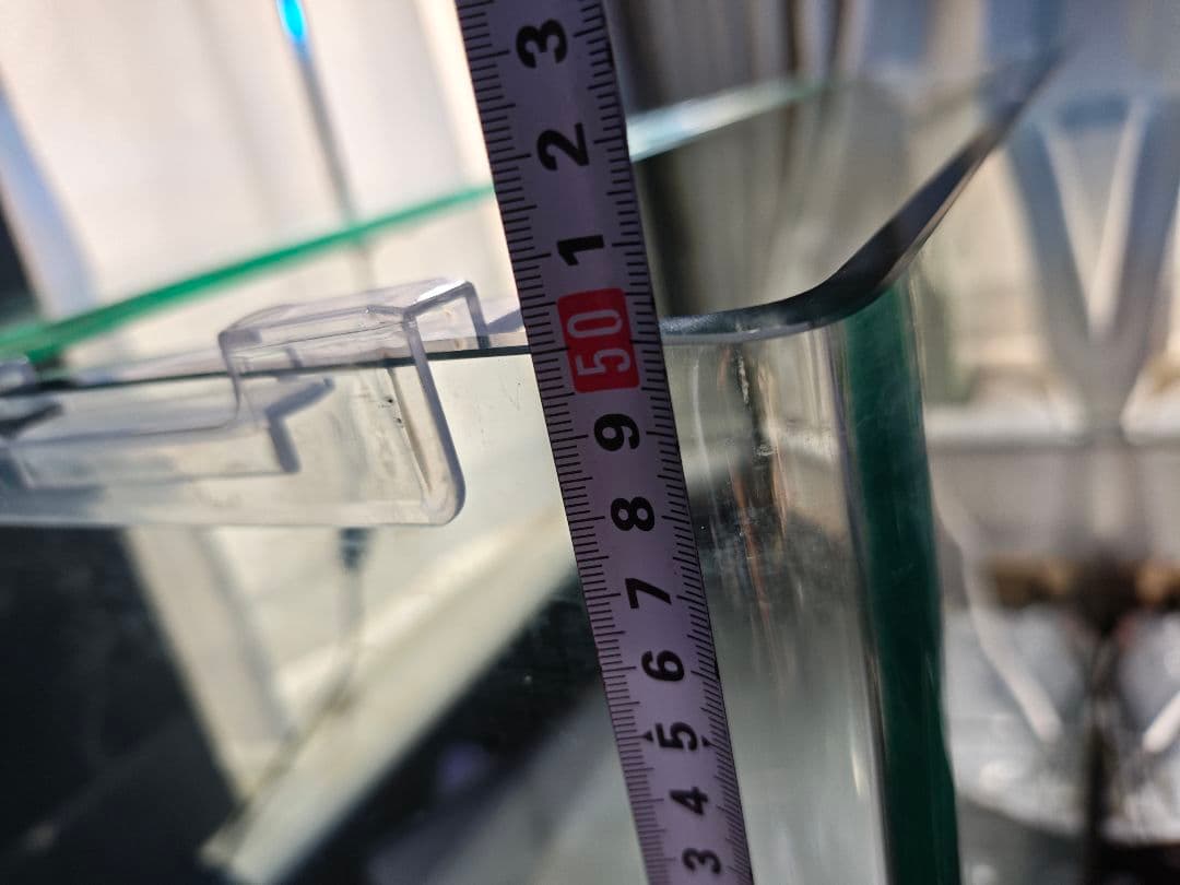 【引取限定】90cmハイタイプ(900×450×500) 曲げオールガラス水槽