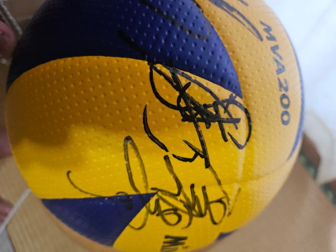 ミカサ FIVB公認 バレーボール 全日本選手サイン入り