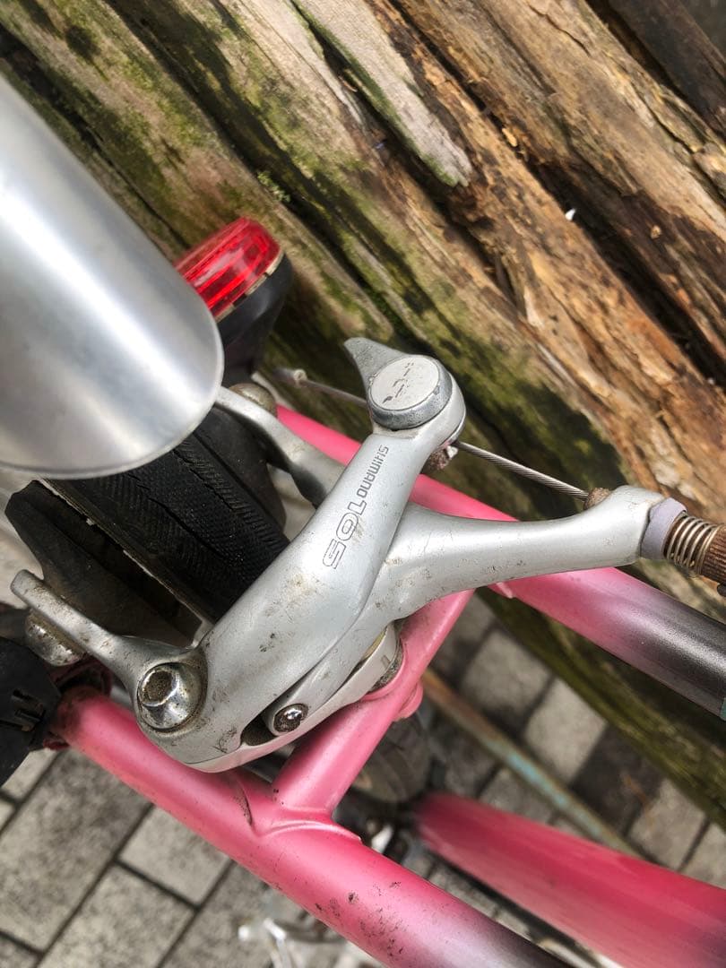 ブリヂストン　クロモリ　ロード　シマノ600