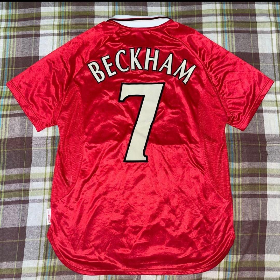 UMBRO マンチェスター・ユナイテッド　ベッカム　ユニホーム　Lサイズ