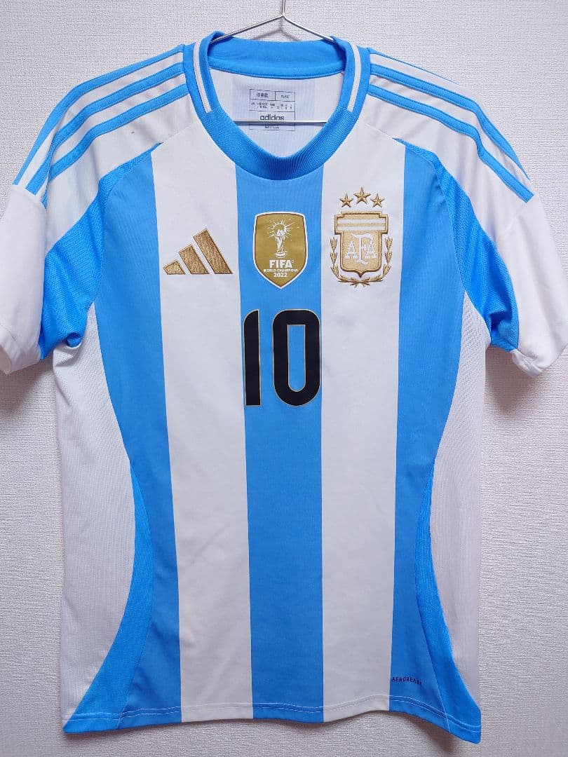 adidas　2024 アルゼンチン代表　リオネル・メッシ