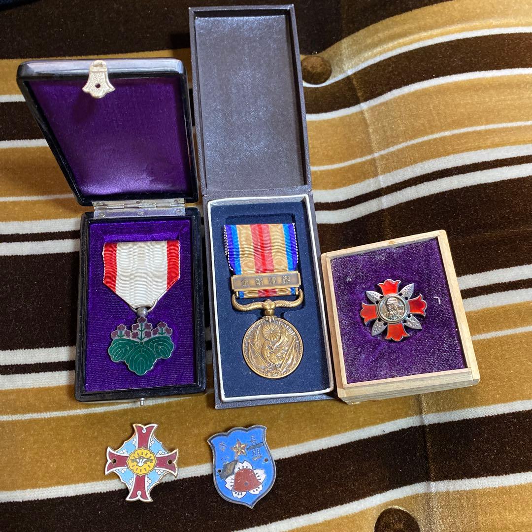 勲章 まとめ売り　5点売り