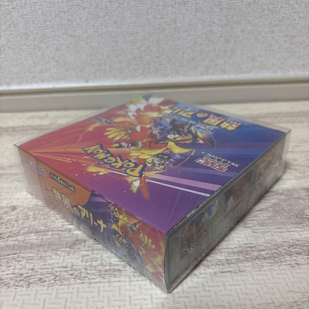 高騰中！【A107】ポケモンカードゲーム 熱風のアリーナ シュリンク付きBOX