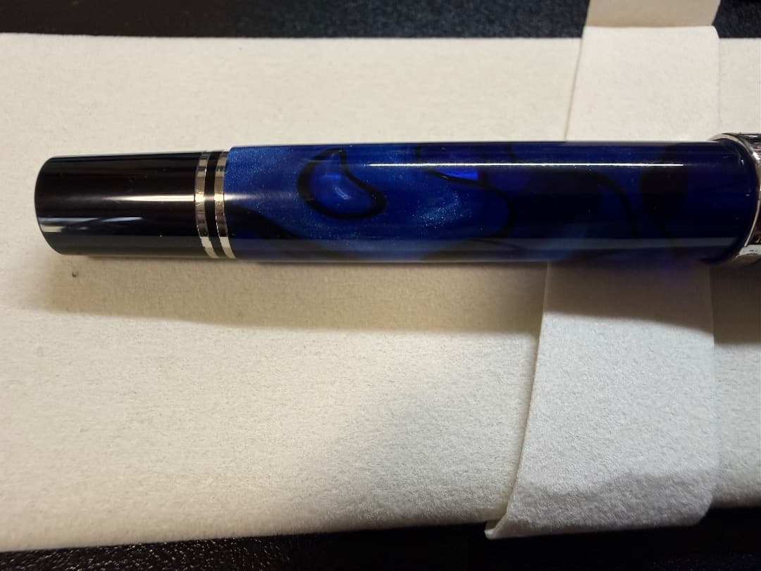 [ジャンク品] ペリカン スーべレーン M805 ブルーデューン 万年筆 限定色
