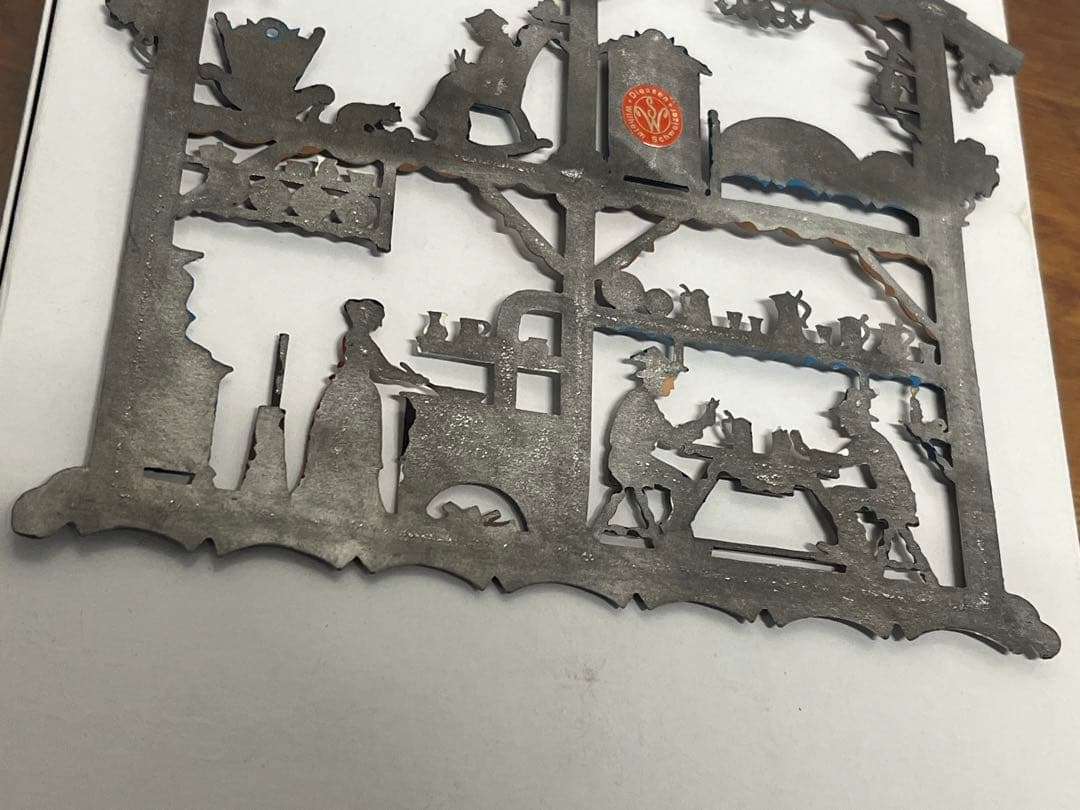 Diessen Wilhelm Schweizer 家 ドイツ製 錫飾り