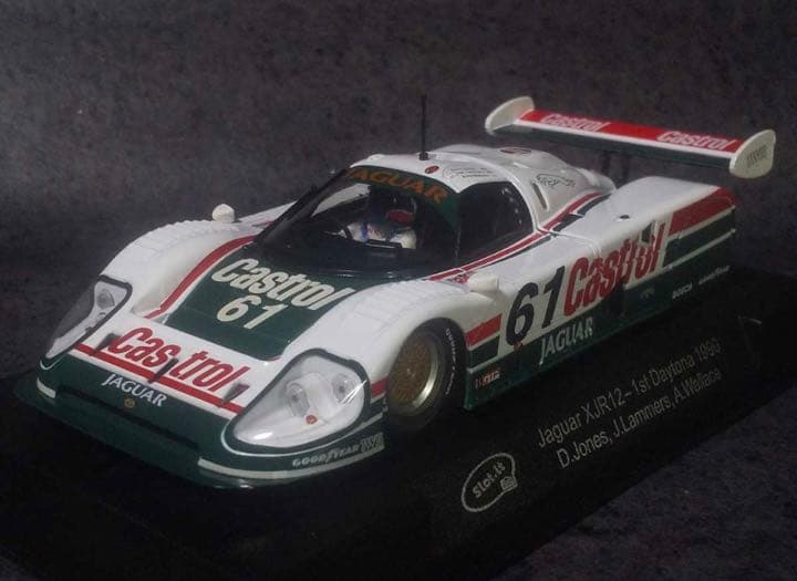 ①スロットカー 1/32 スロットイット ジャガー XJR12 デイトナ24未走