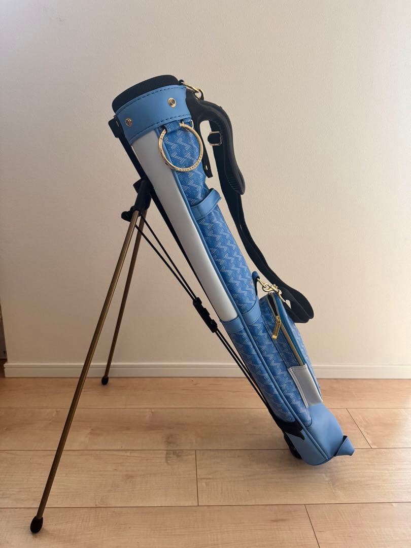 レザレクション セルフスタンドバッグブルー