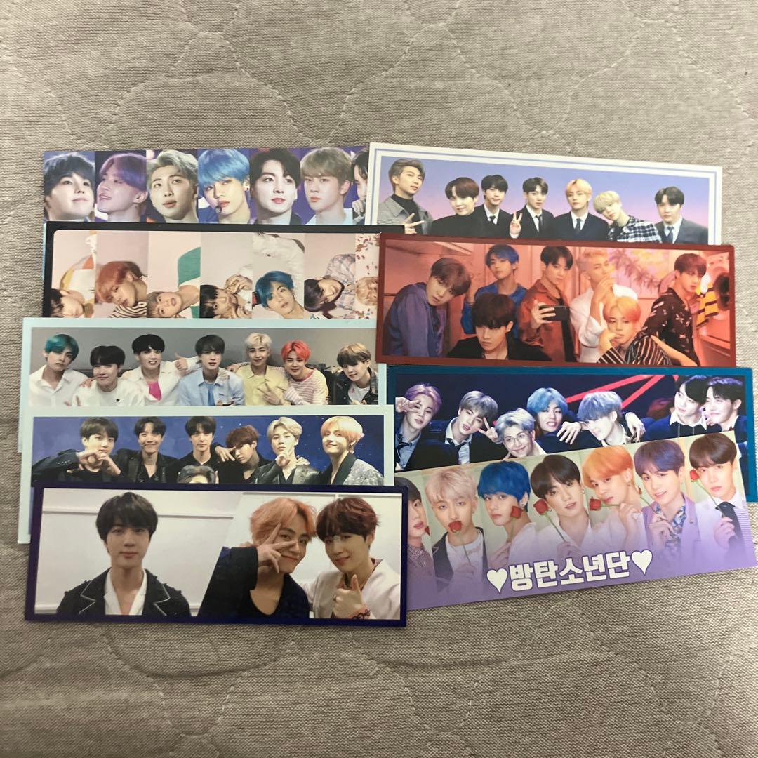 BTS非公式グッズ うちわ.シール.トレカ.缶バッチ.写真. shookyぬい
