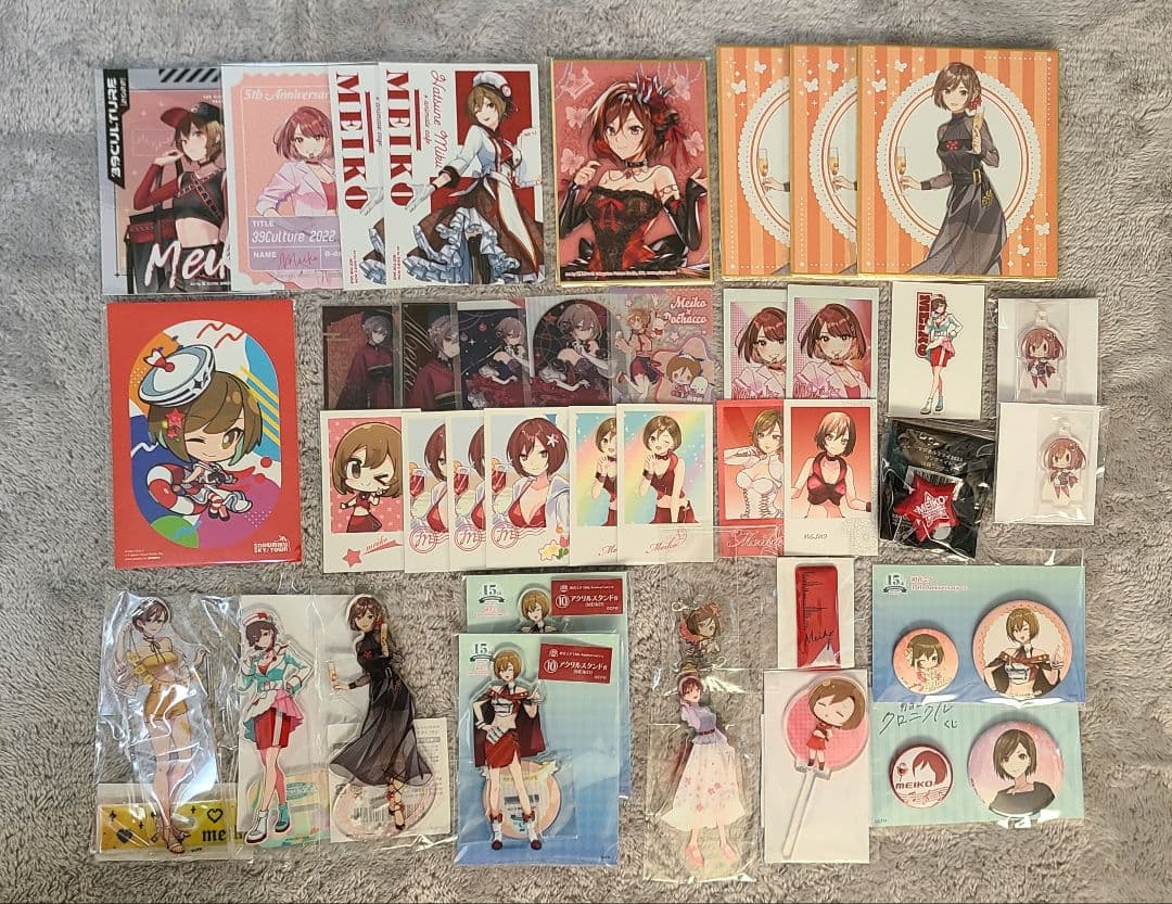 MEIKO 缶バッジ アクリルスタンド まとめ売り