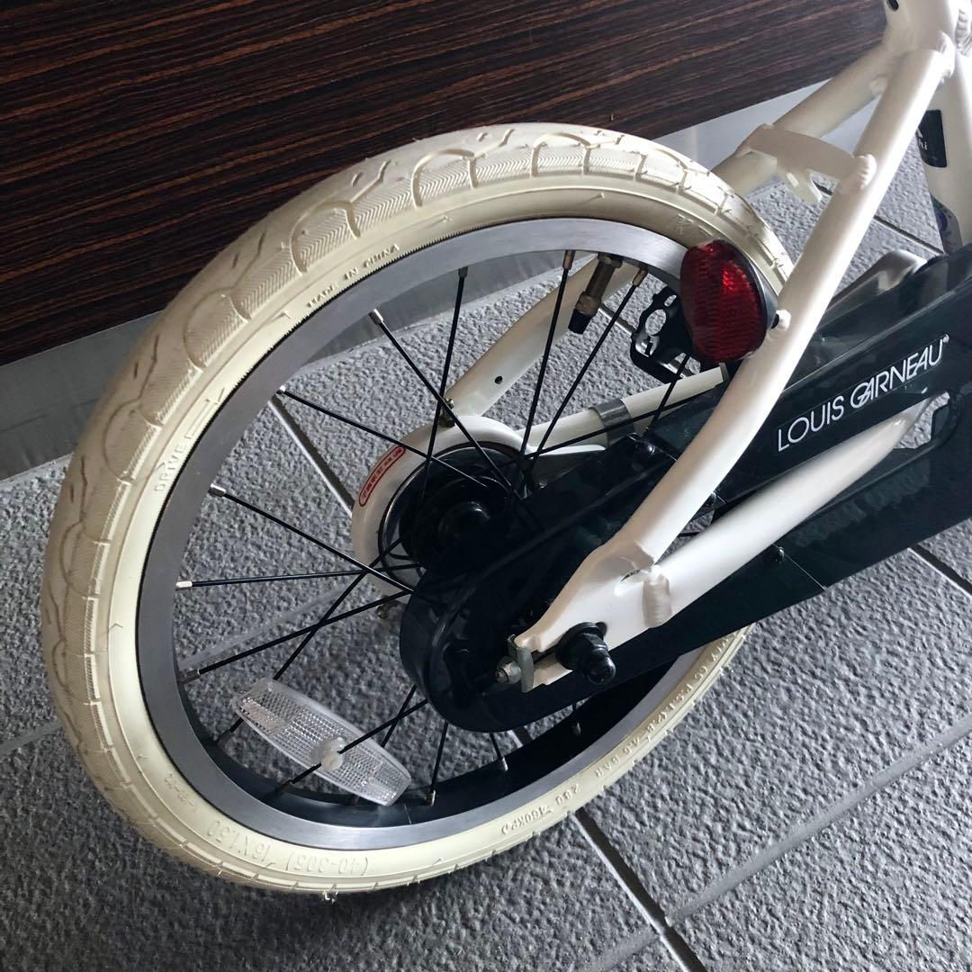 LOUIS GARNEAU ルイガノ キッズ ホワイト 16インチ【美品】