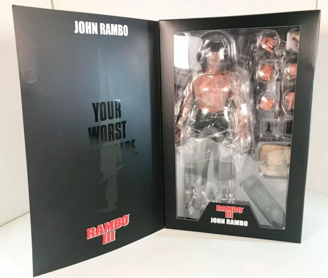 ランボーⅢ 1/6 ジョン・ランボー　フィギュア　three zero