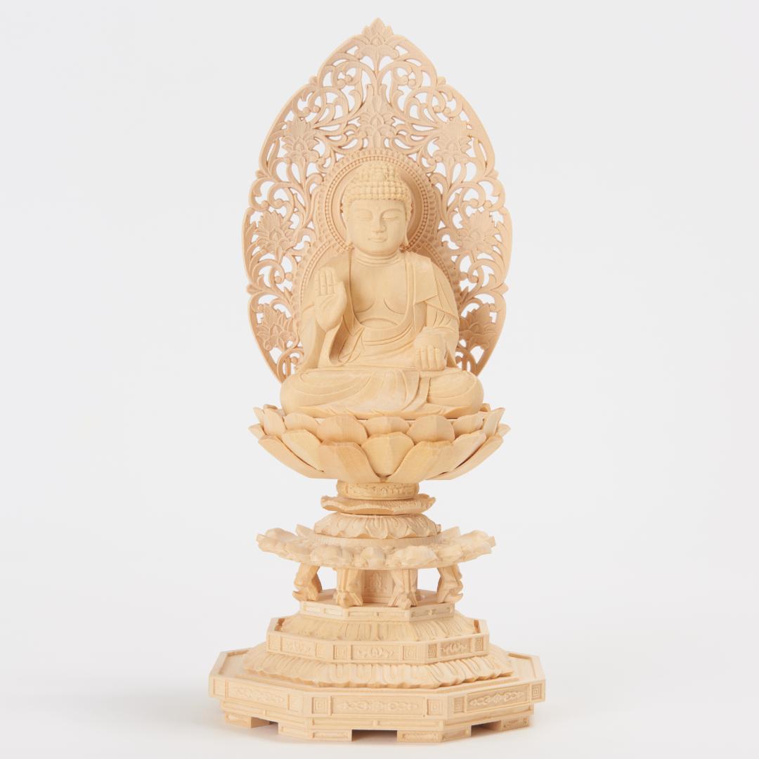 桧　２.５寸　薬師如来　仏像　＃０５２