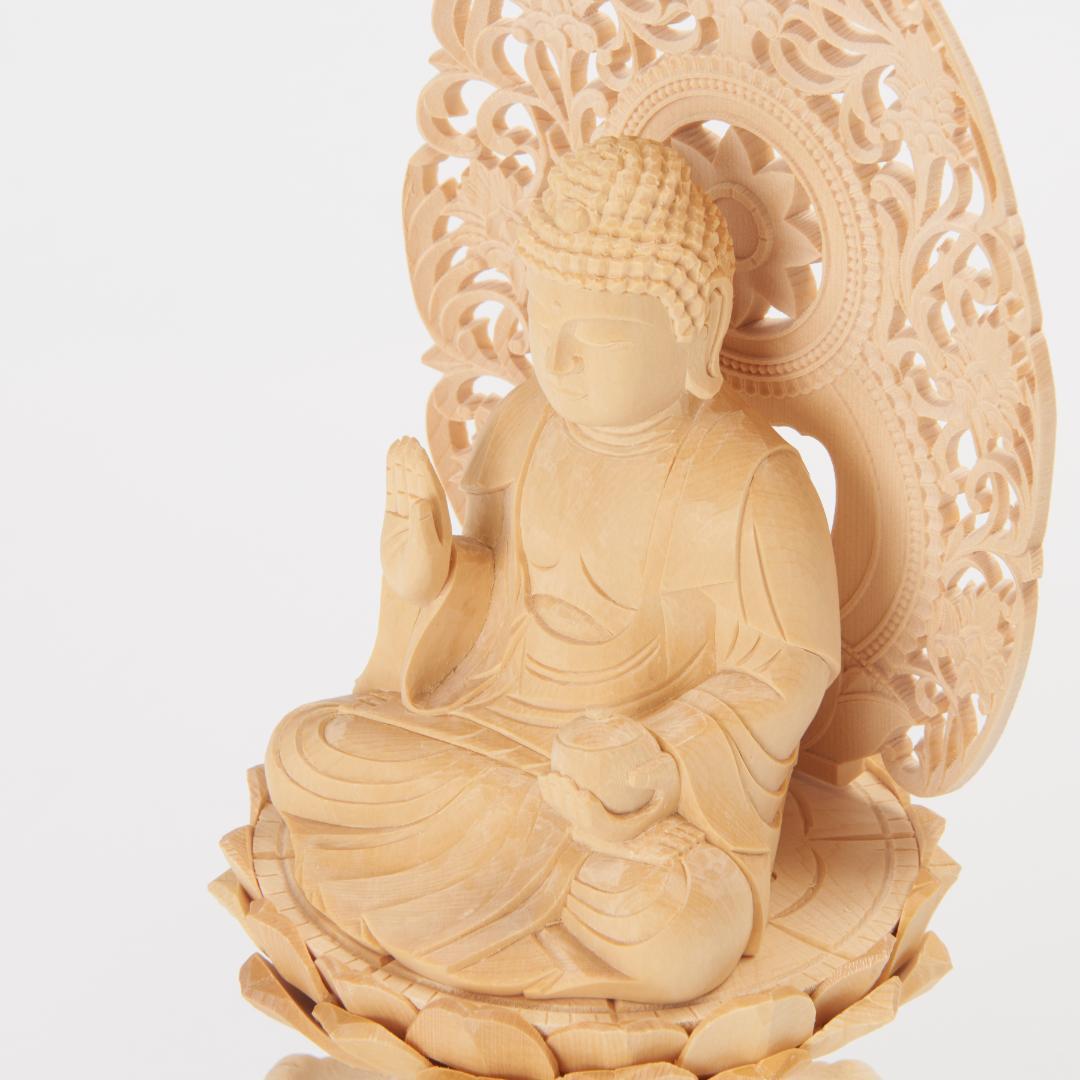 桧　２.５寸　薬師如来　仏像　＃０５２