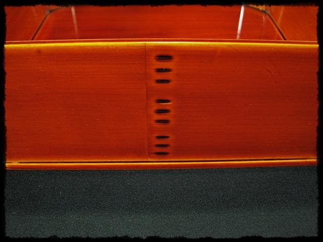 飛騨春慶塗 大徳寺 弁当箱 五客揃 縁高 大徳寺重 茶道具 懐石 菓子器f329