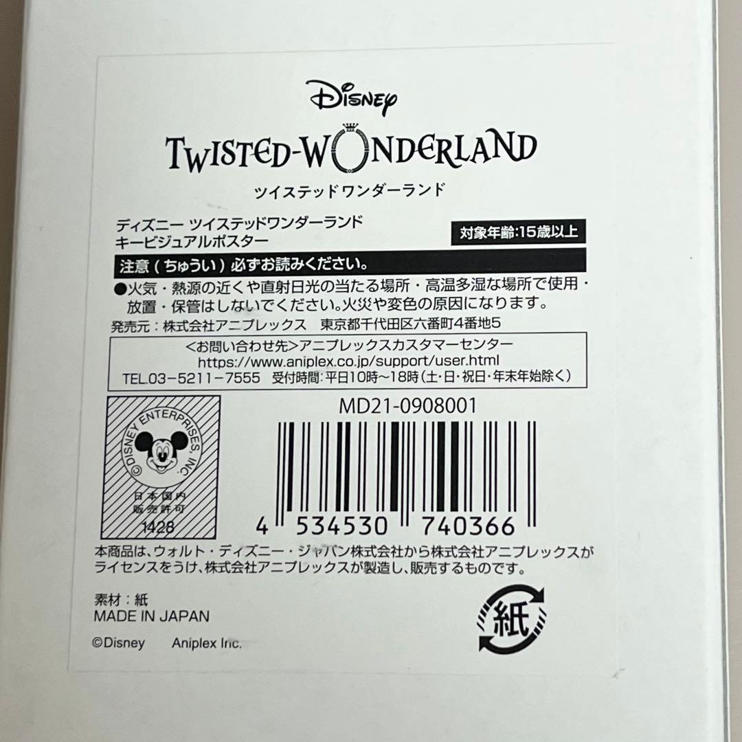 ツイステ展　B2 キービジュアルポスター