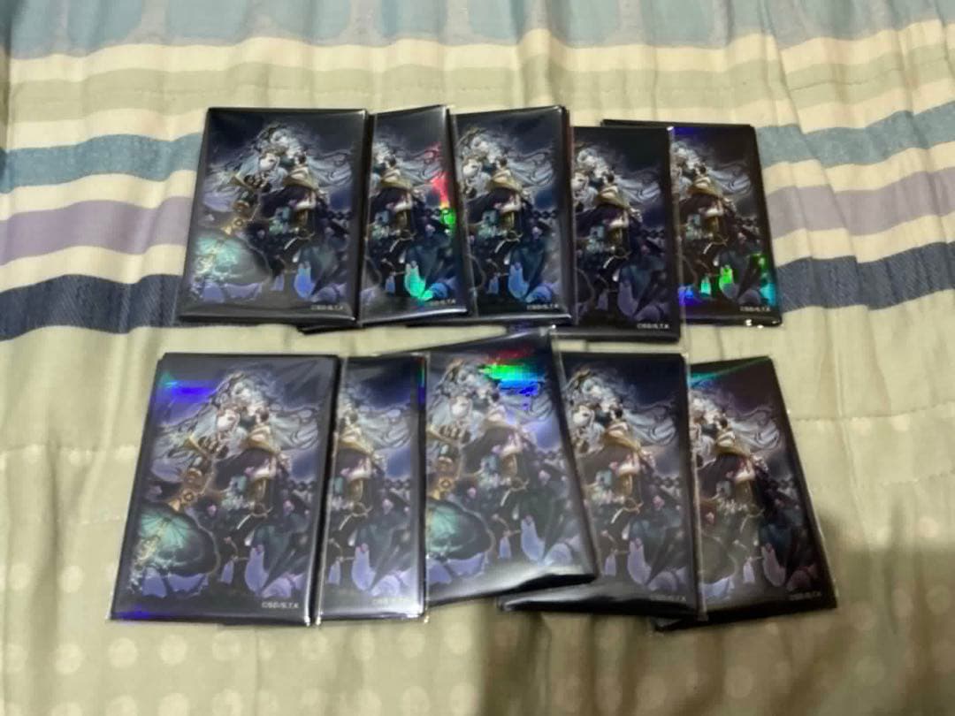 遊戯王　麗しき磁律機壊　公式　スリーブ 10枚入り　10パックセット