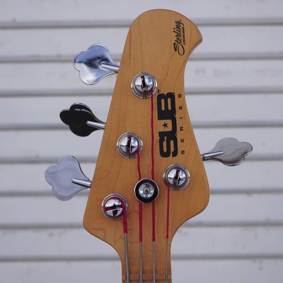 【希少・極美品】ベースSterling SB4リザード純正仕様 ミュージックマン