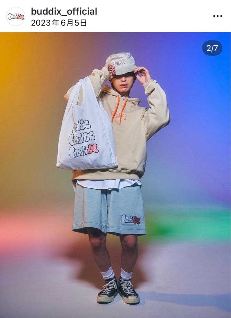 ☆美品 buddix FANTASTICS バディ パーカー XL 試着のみ